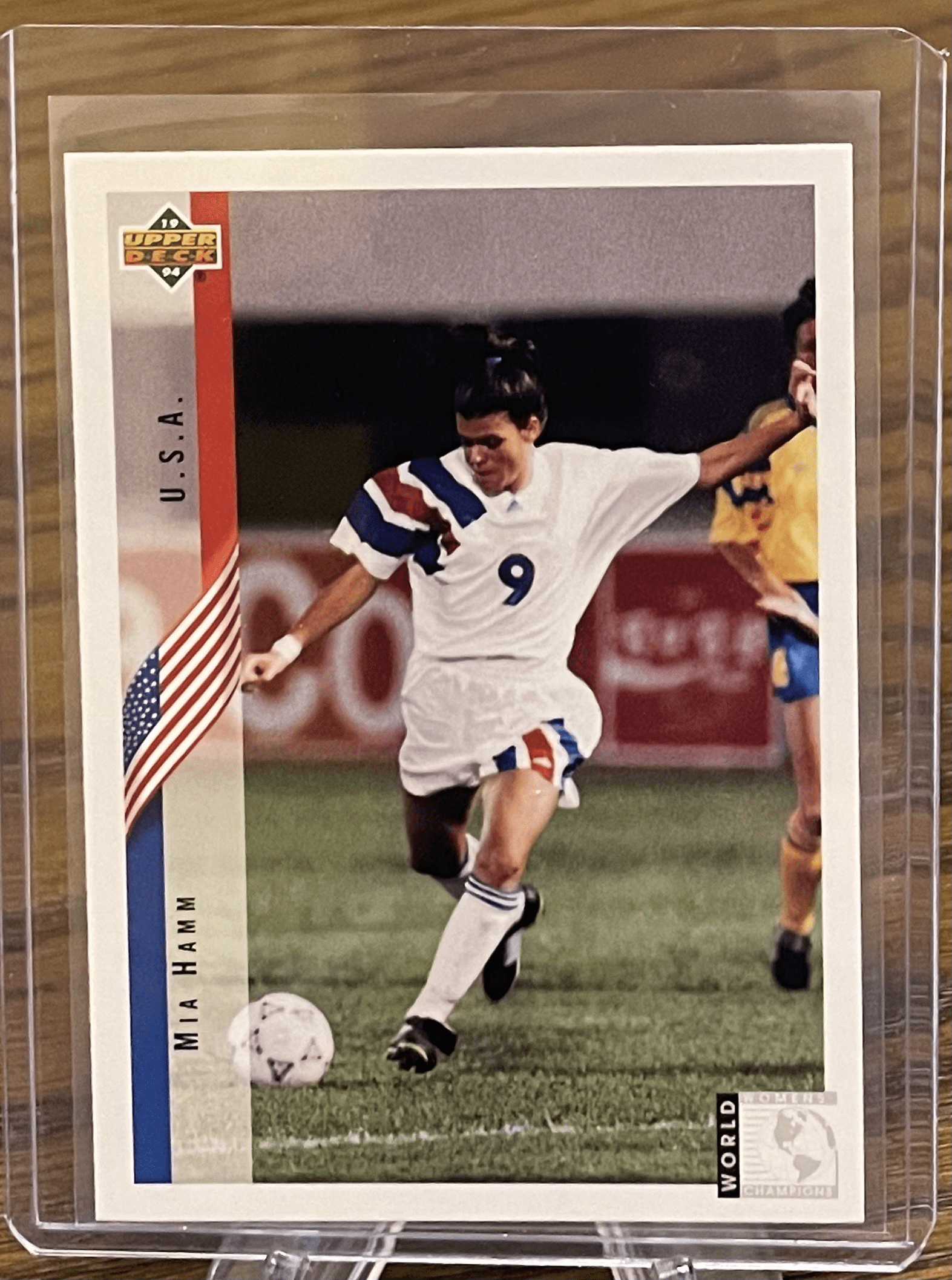 Mia Hamm rookie card