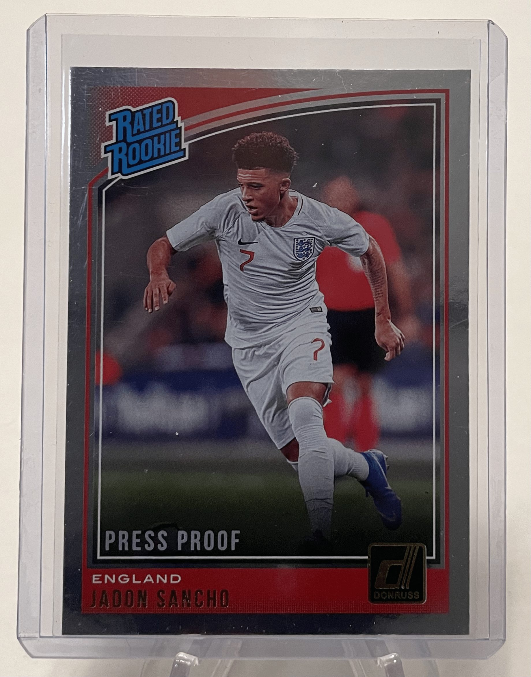 jadon sancho press proof rookie card