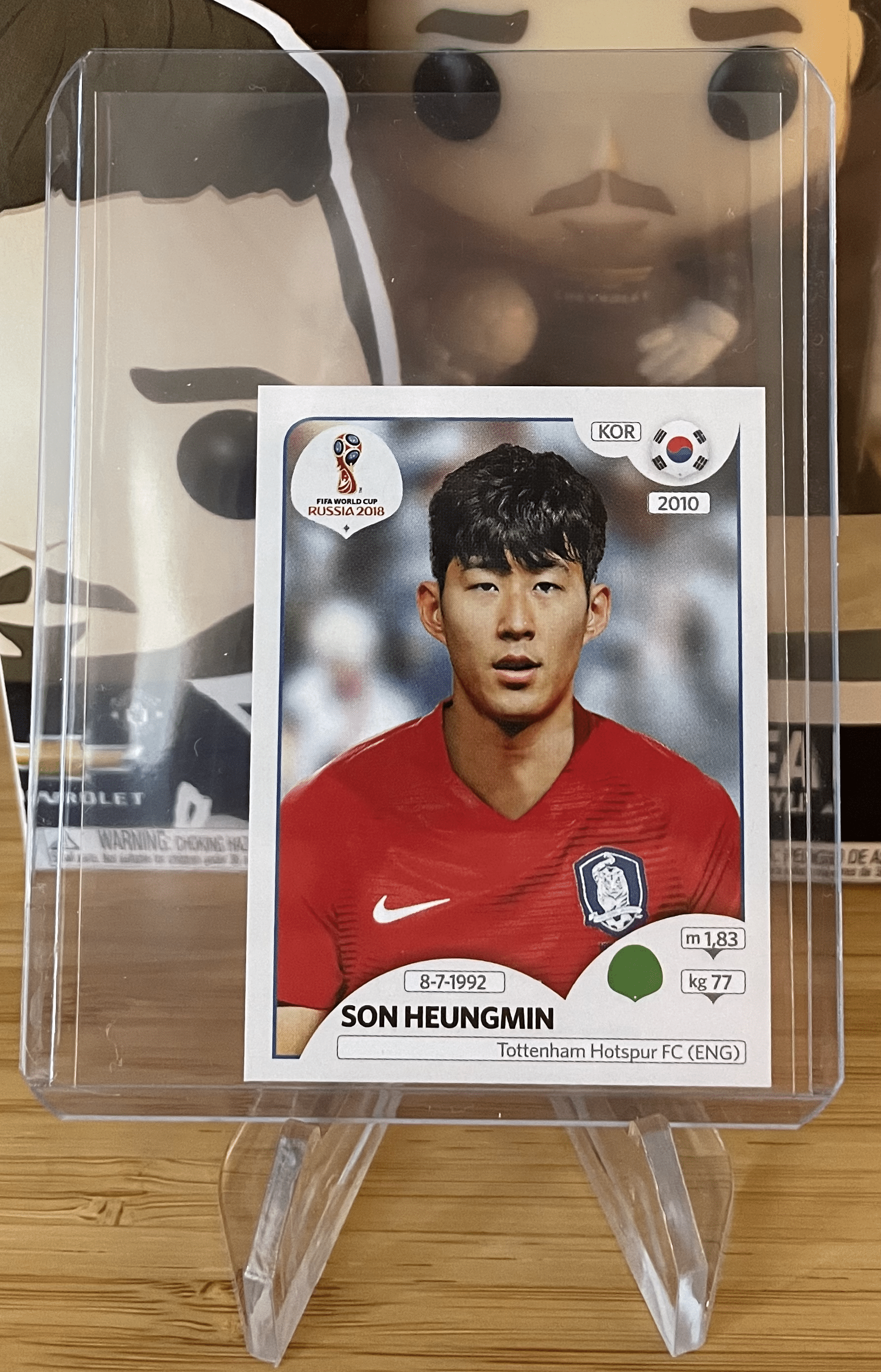 son heung min rookie card