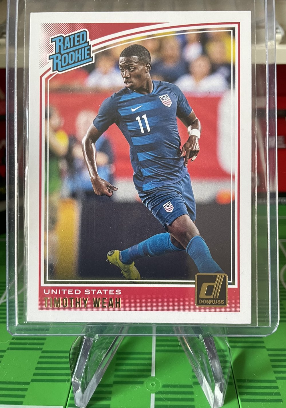 Timothy weah rookie card