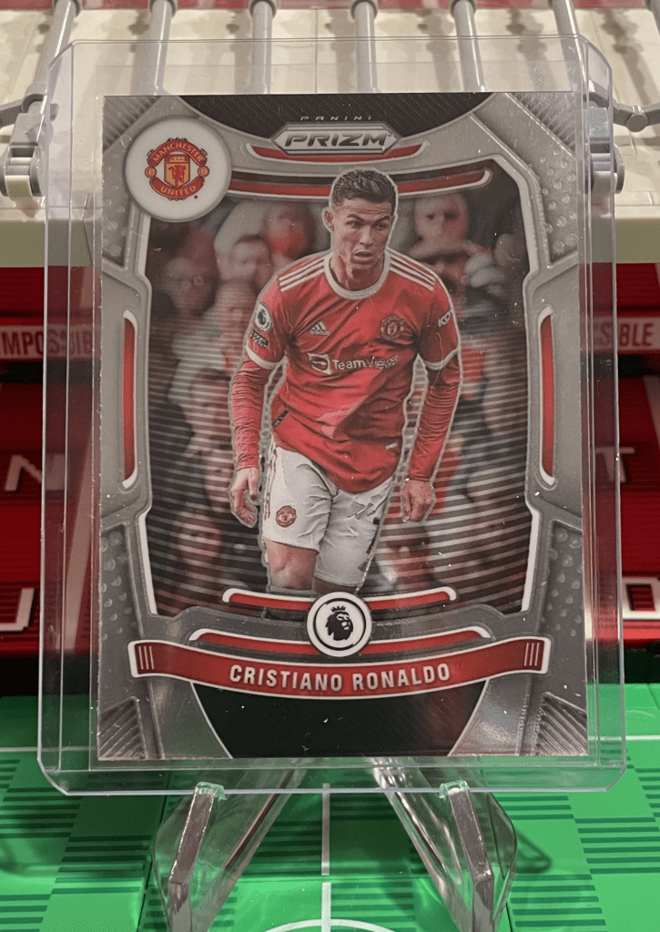 christiano ronaldo 2022 panini prizm card