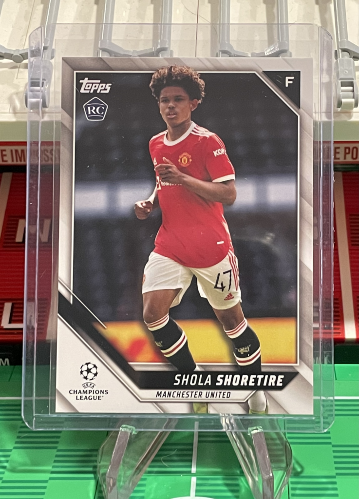 shola shoretire rookie card