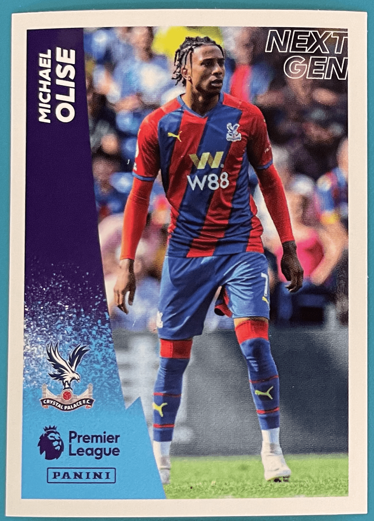 Michael olise rookie card 2022 panini sticker