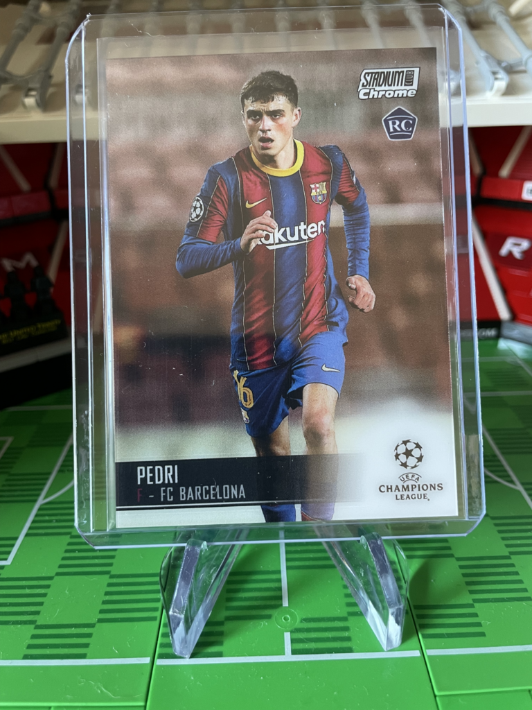 Pedri rookie card