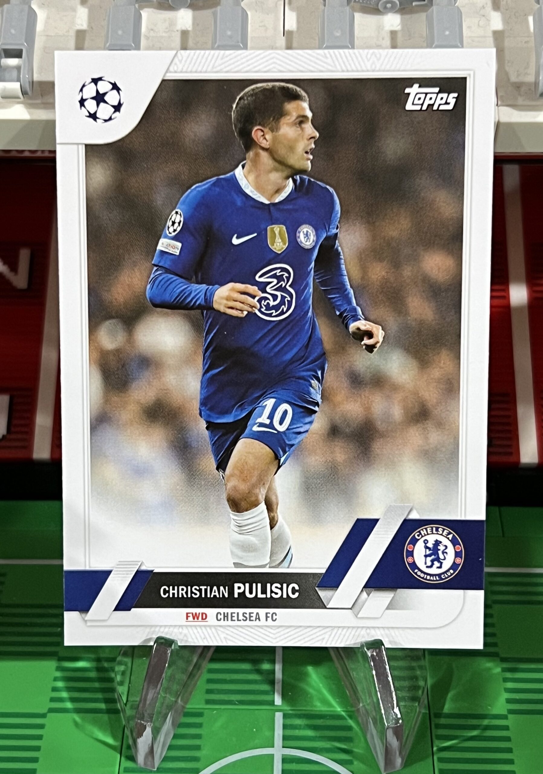 christian pulisic 2023 Topps UEFA Club Competitions Card