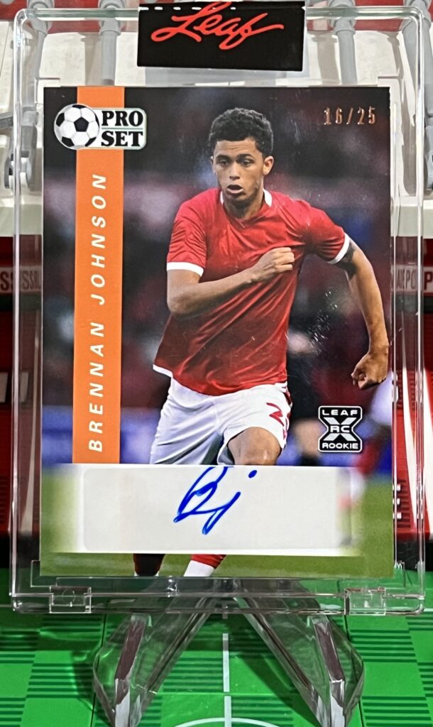 brennan johnson rookie card