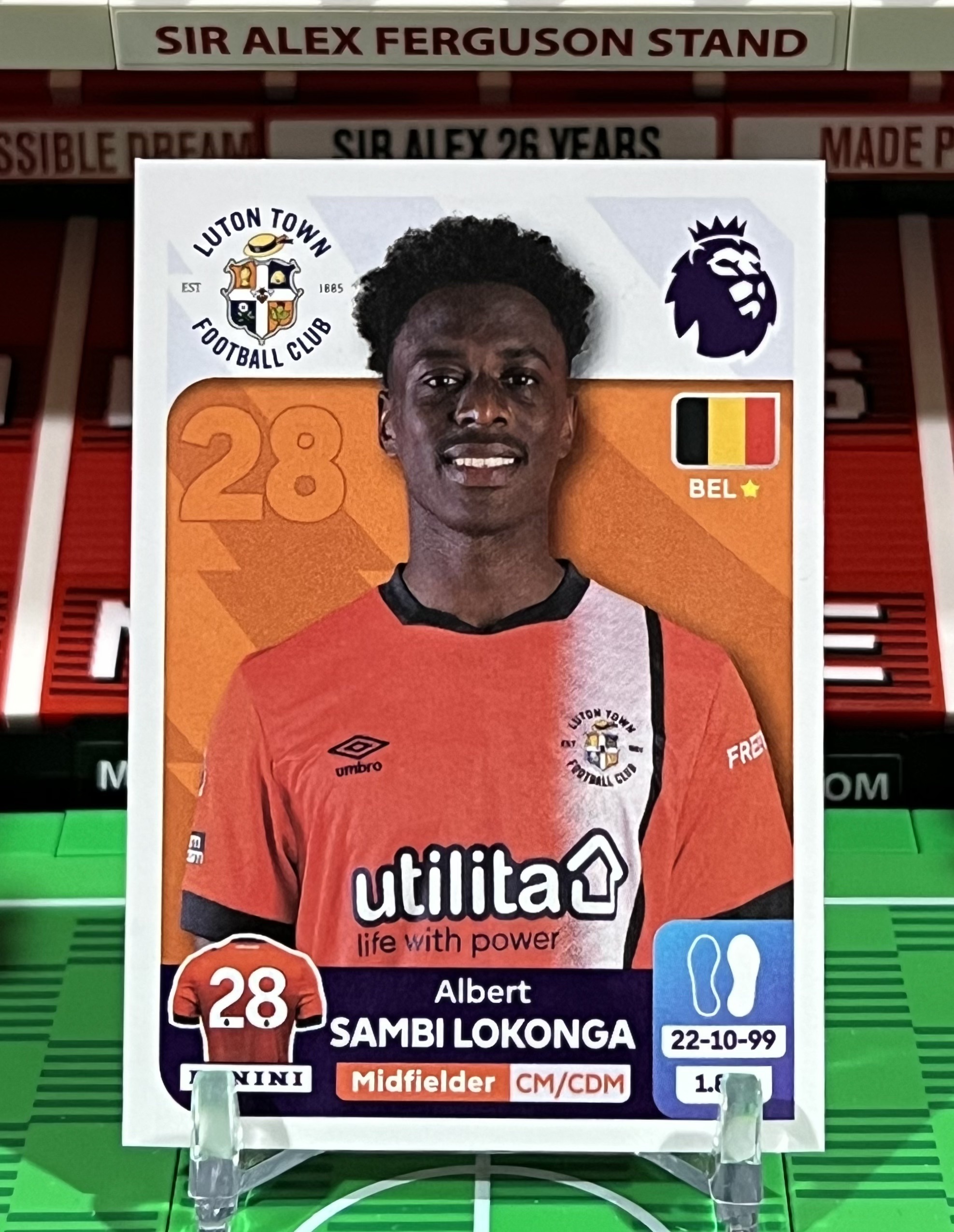 albert sami lokonga 2024 panini sticker