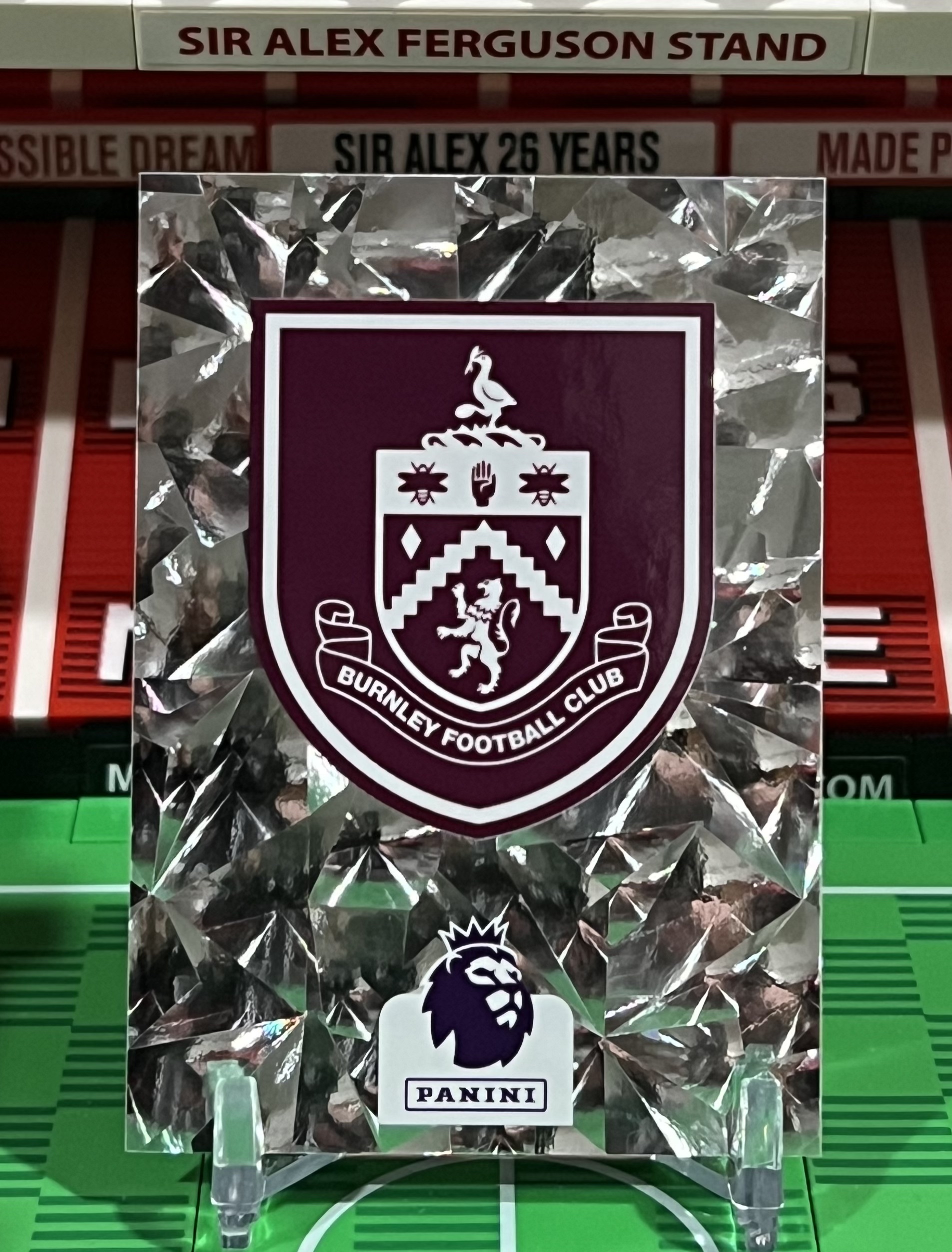 burnley FC 2024 Panini Stickers burnley fc 2024 panini badge sticker