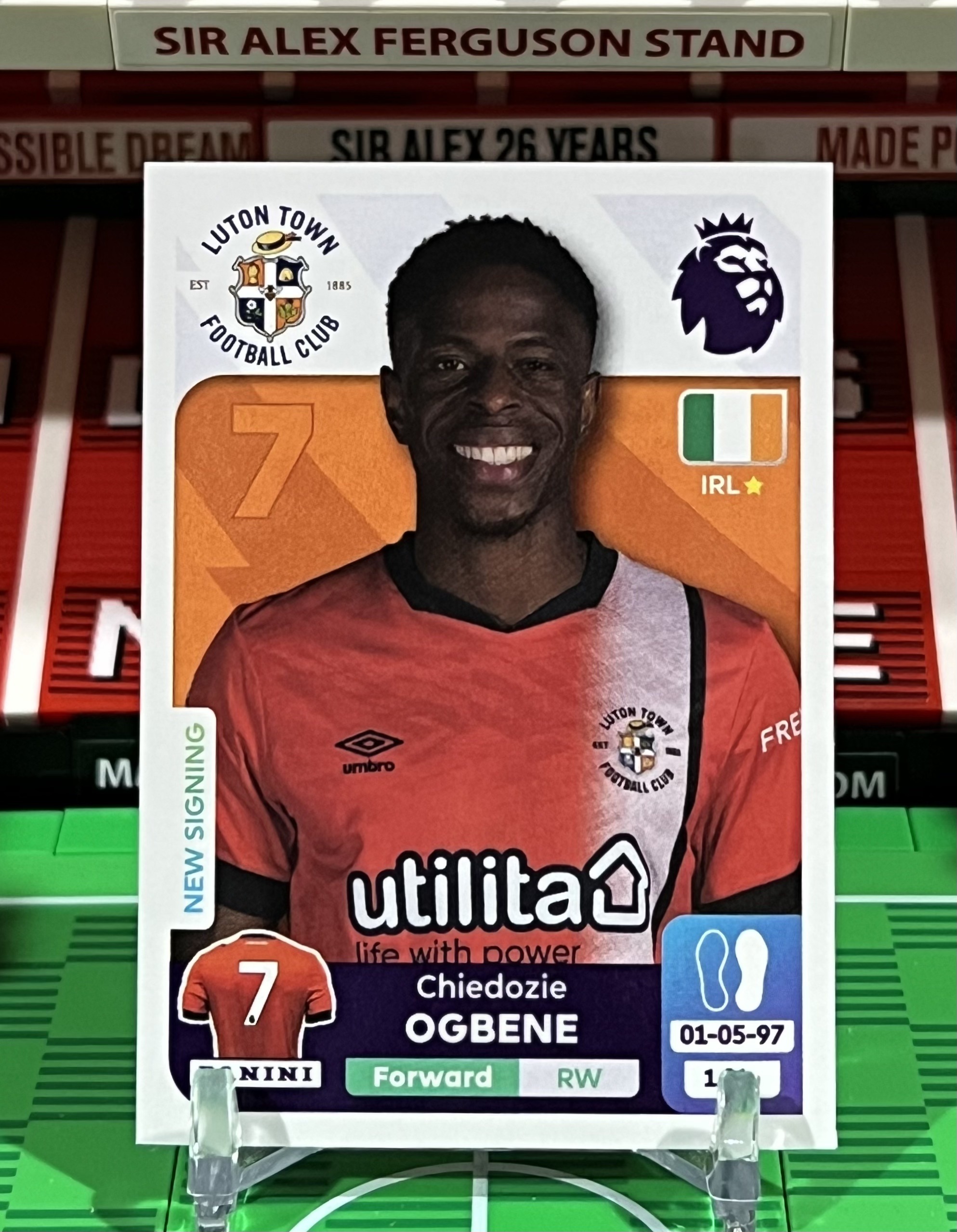 chiedozie ogbene 2024 panini sticker
