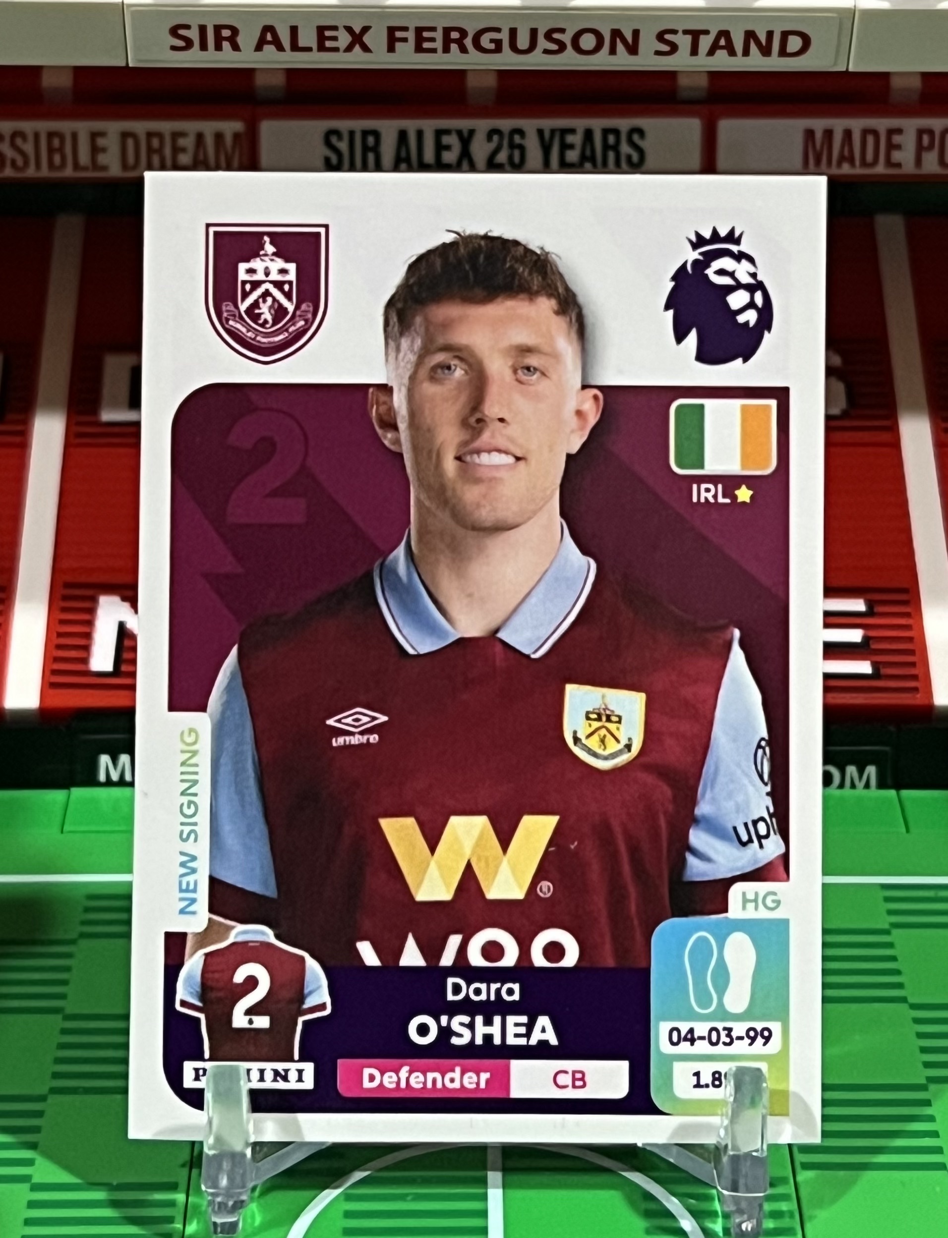 dara oshea 2024 panini sticker