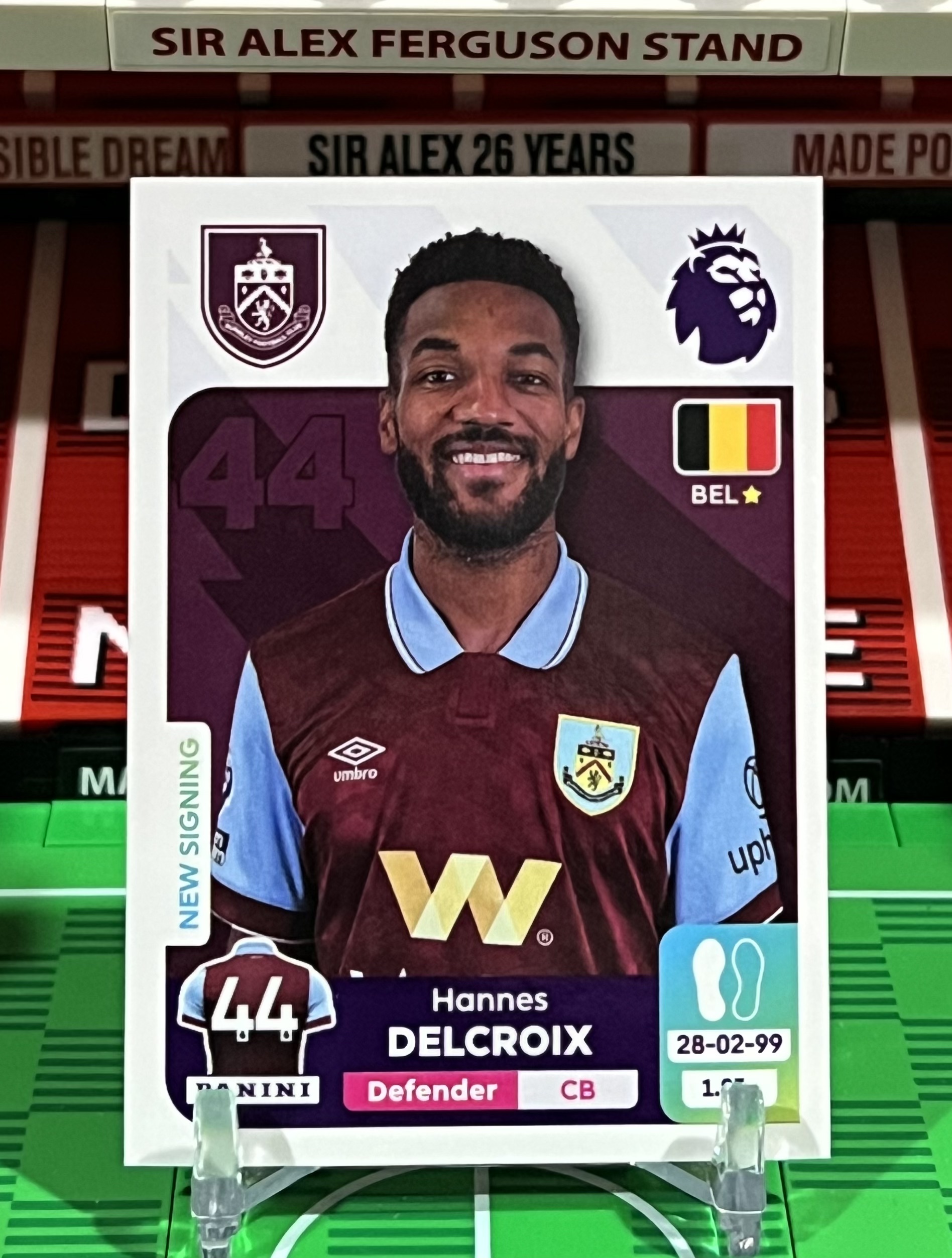 hannes delcroix 2024 panini sticker