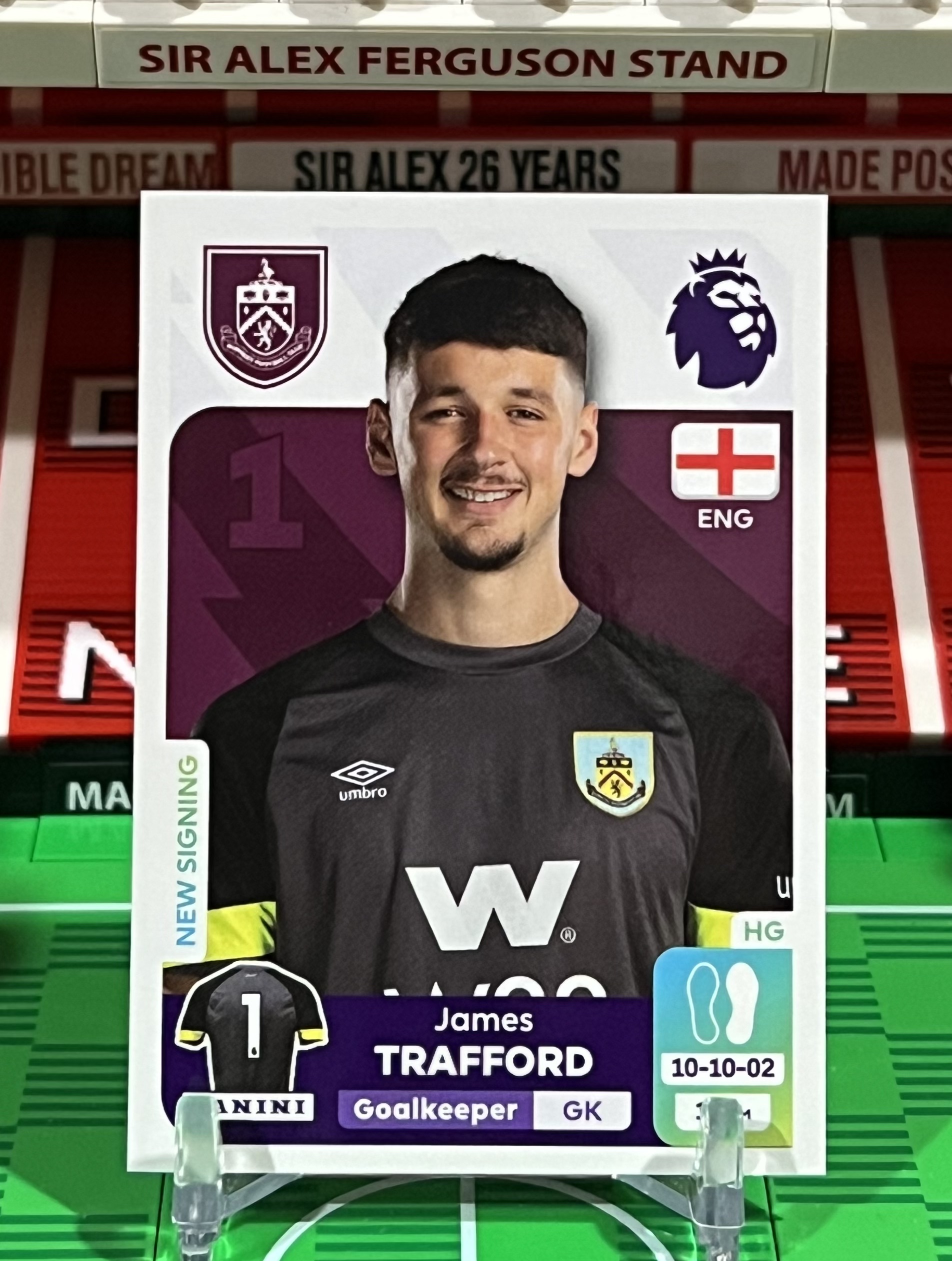 james trafford 2024 panini sticker