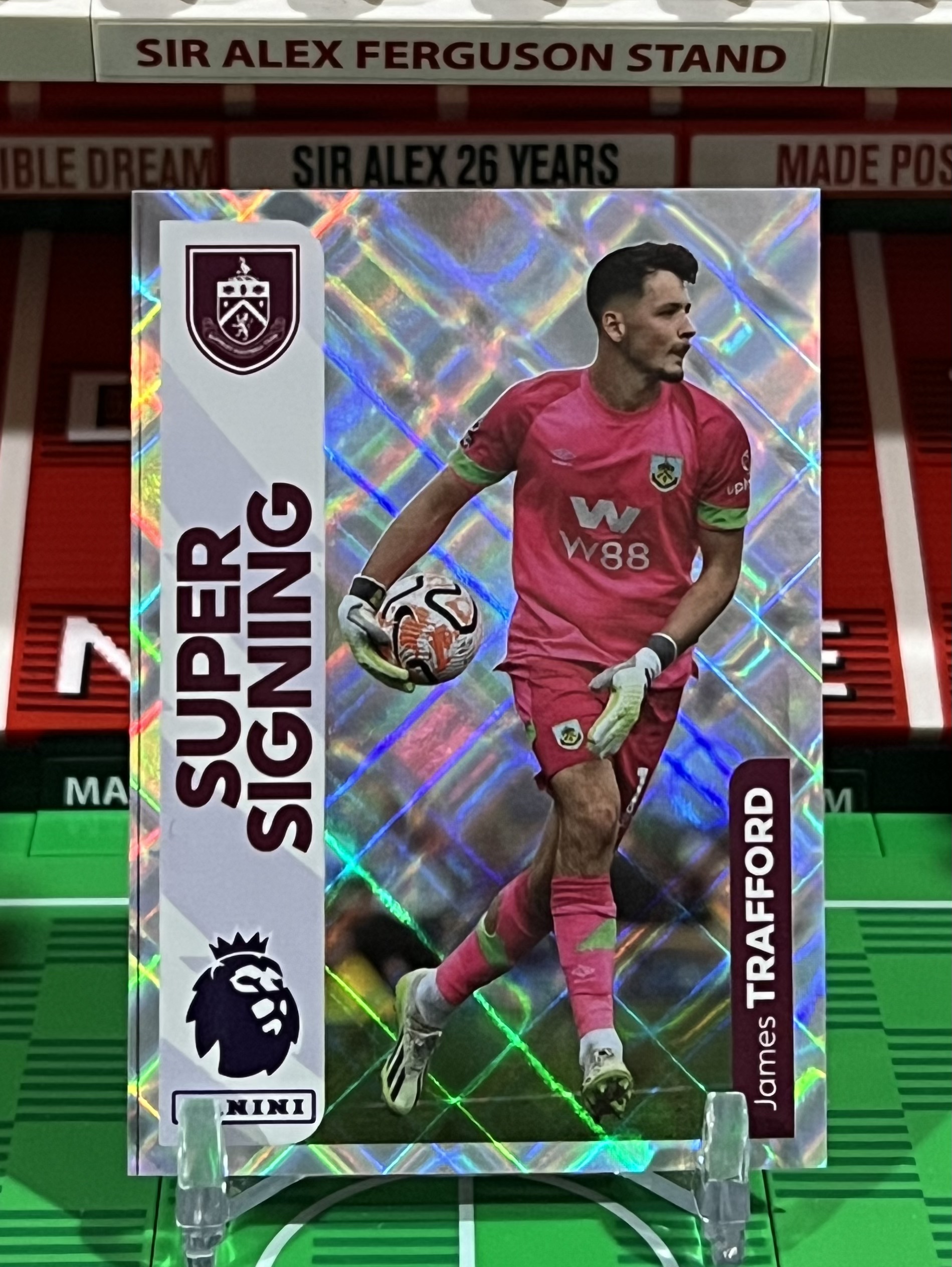 james trafford 2024 panini super signing sticker
