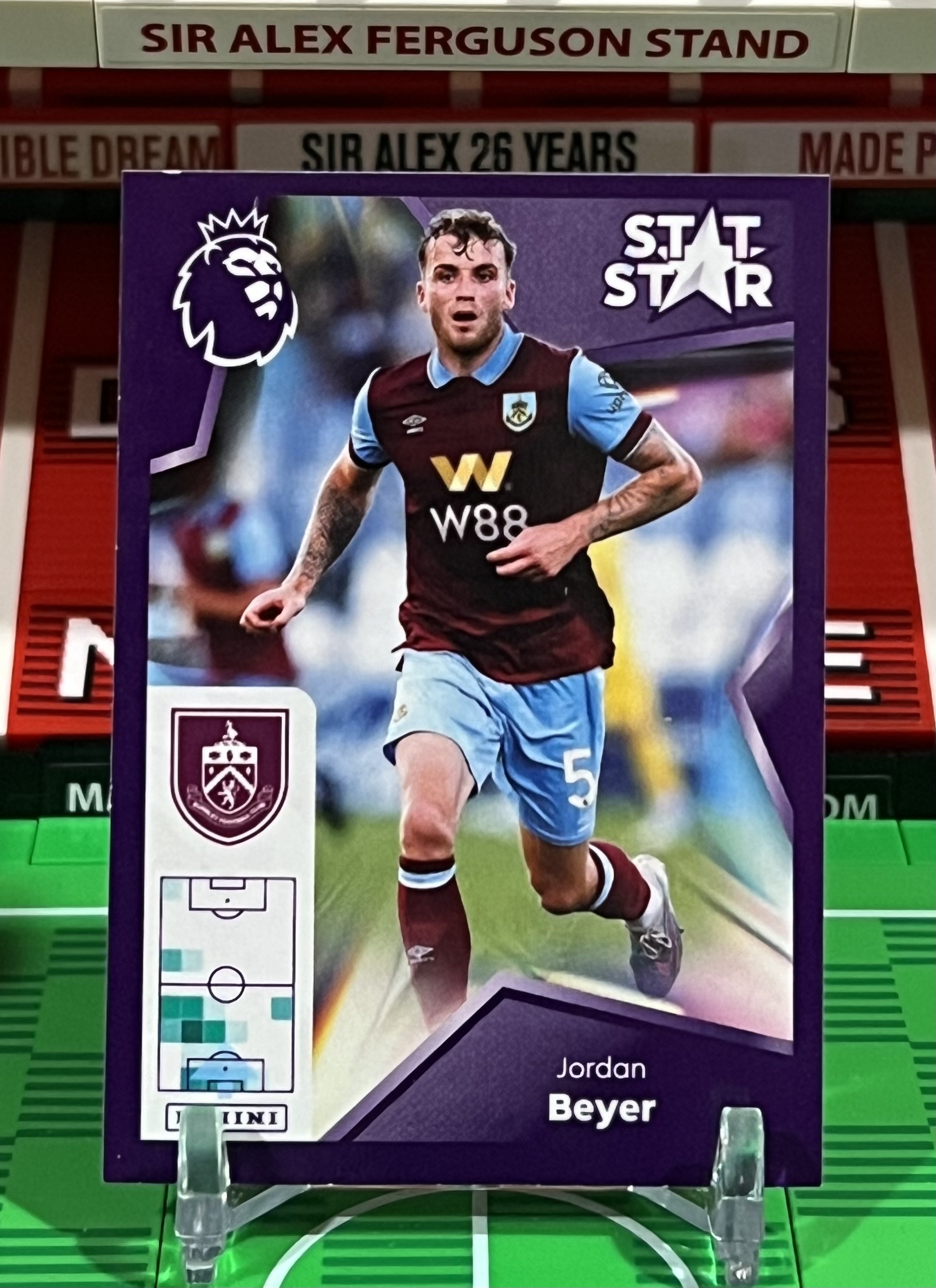 jordon beyer 2024 panini stat star sticker