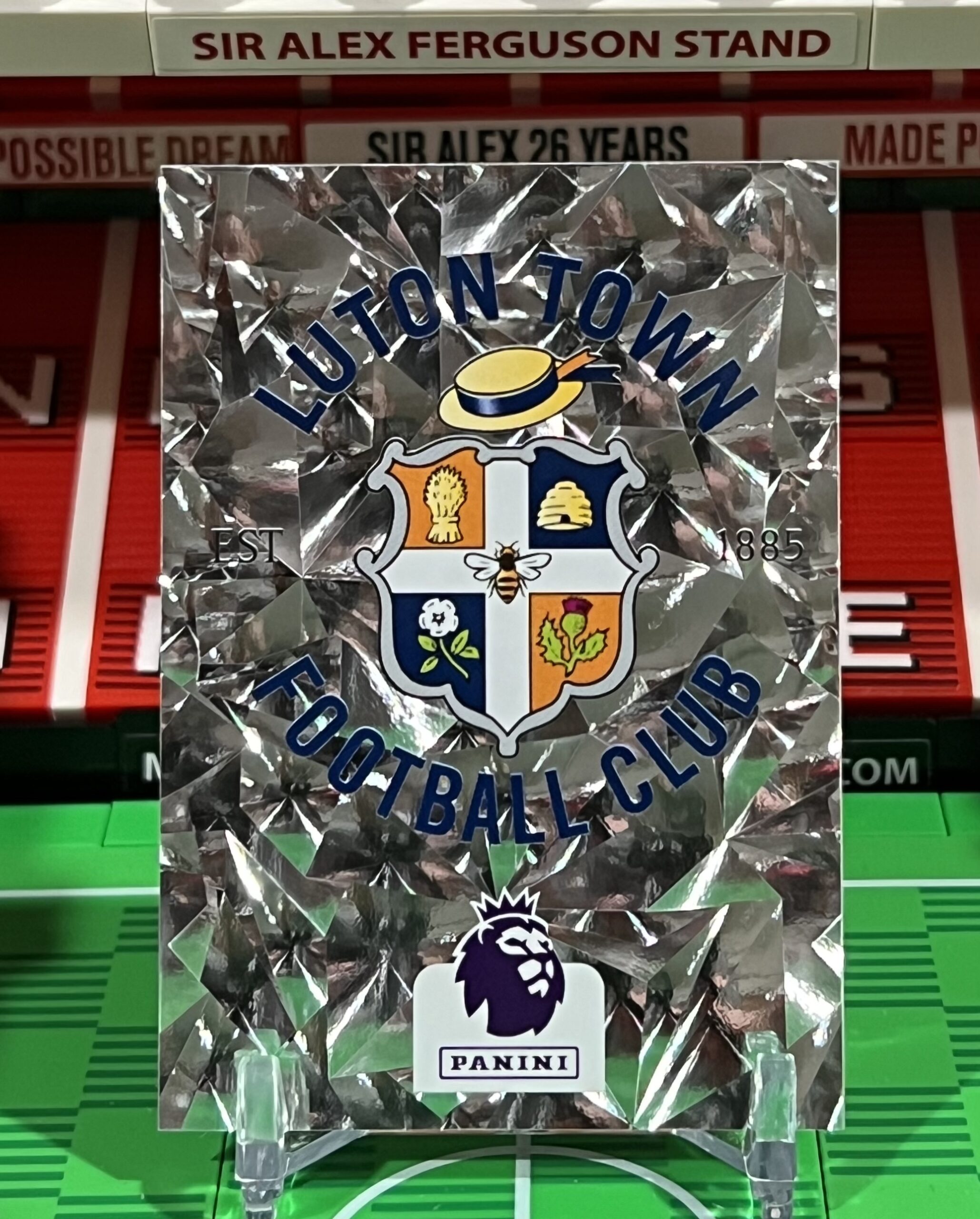 luton town FC 2024 Panini Stickers luton town fc 2024 panini badge sticker