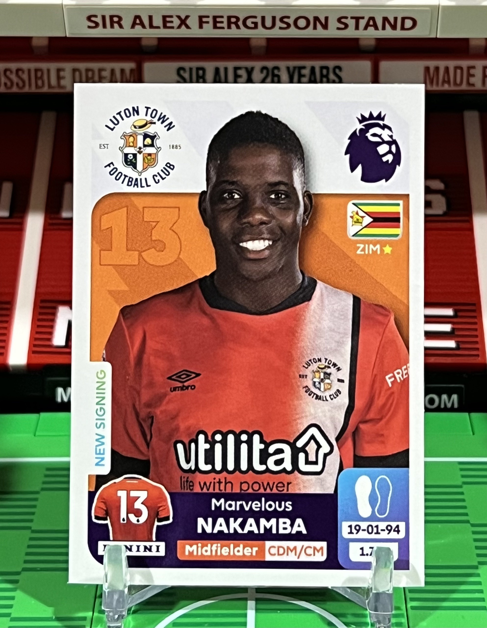 marvelous nakamba 2024 panini sticker