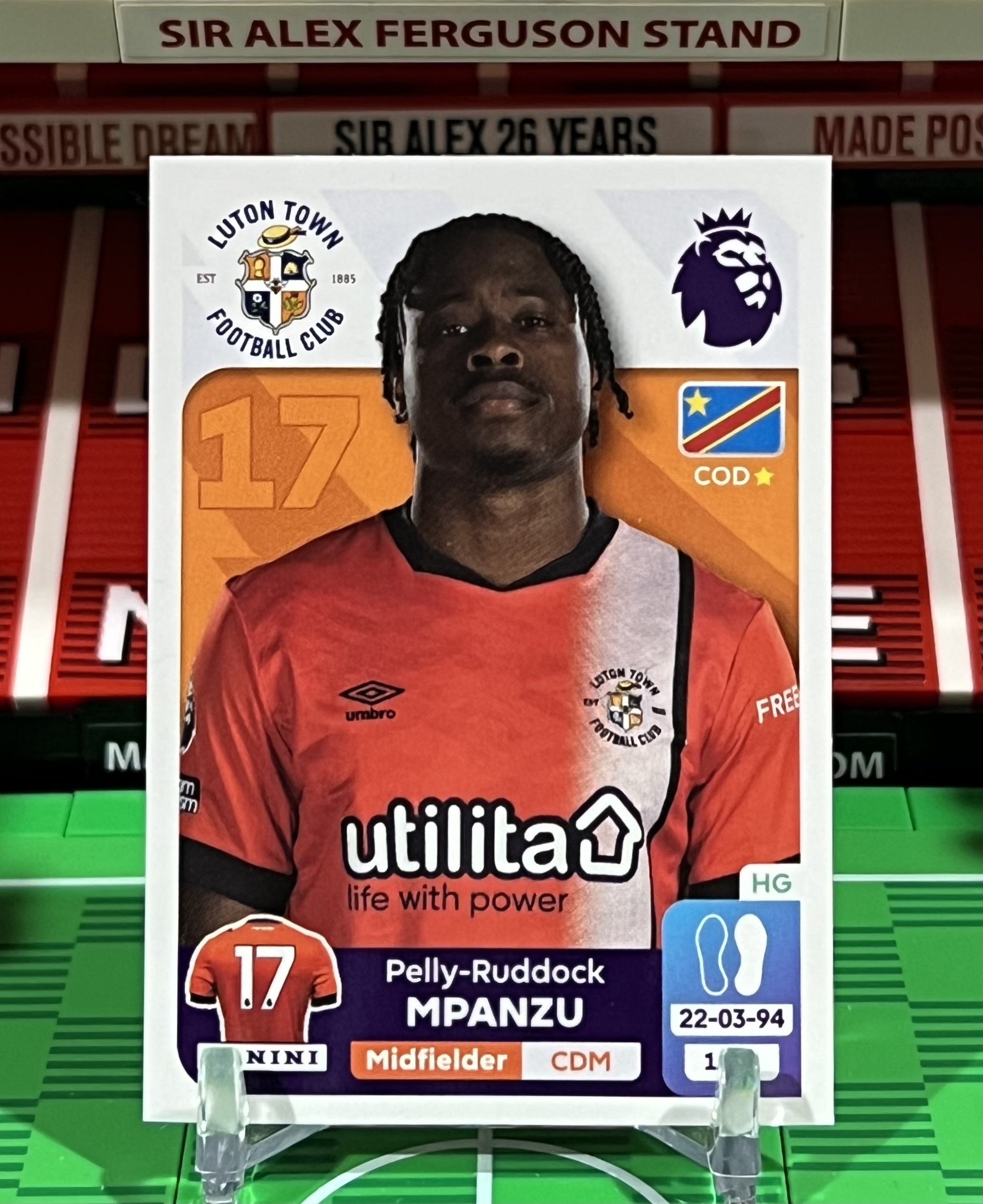 pelly ruddock mpanzu 2024 panini sticker