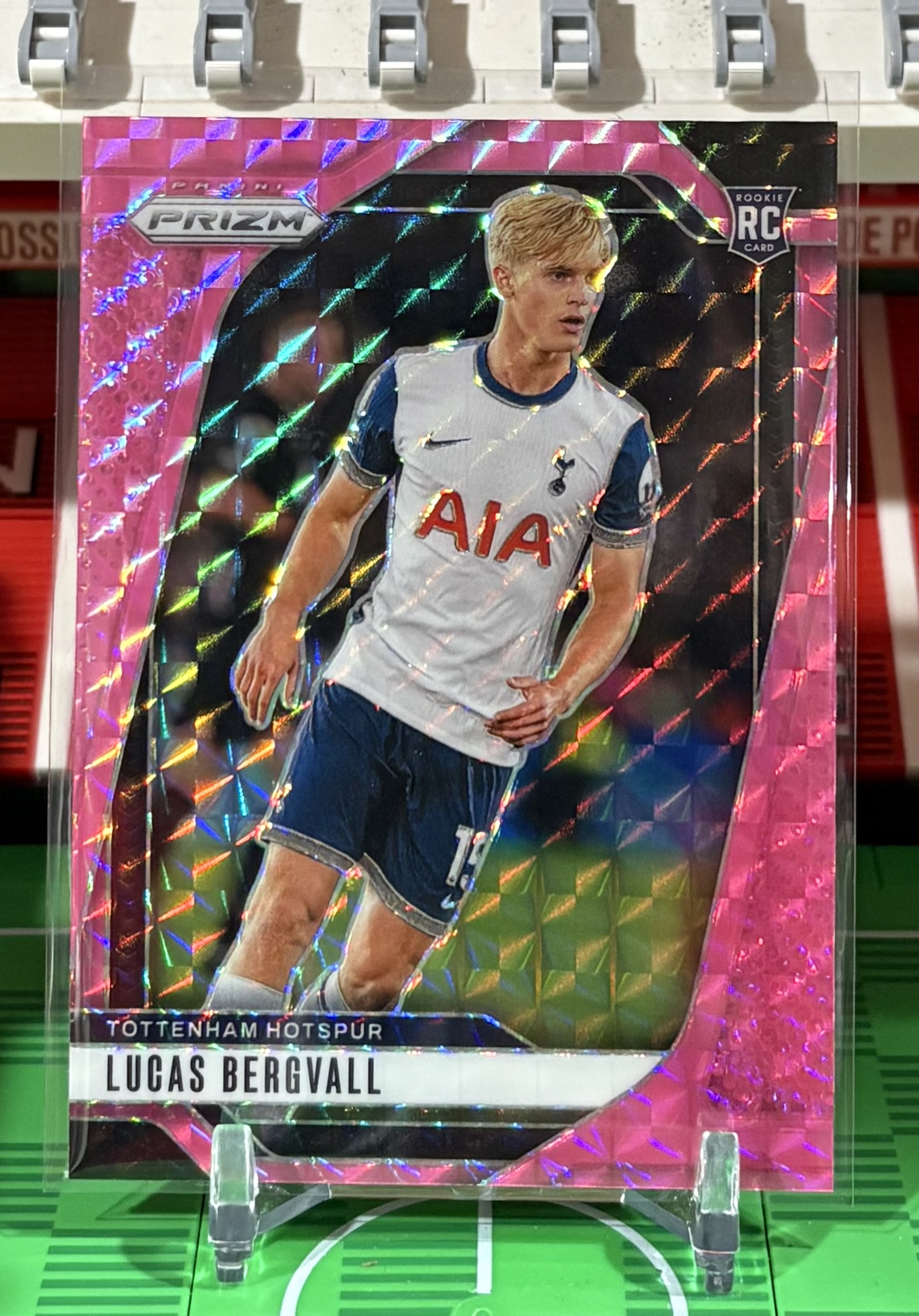 lucas bergvall rookie card lucas bergvall 2024 panini prim premier league rookie card